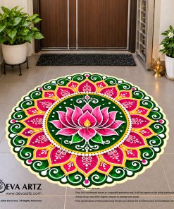 Kolam K-136 vinyl sticker design