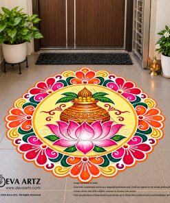 Kolam K-142 vinyl sticker design